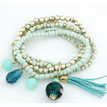 Colorful Glass Beads Bracelet Set (XBL12950)